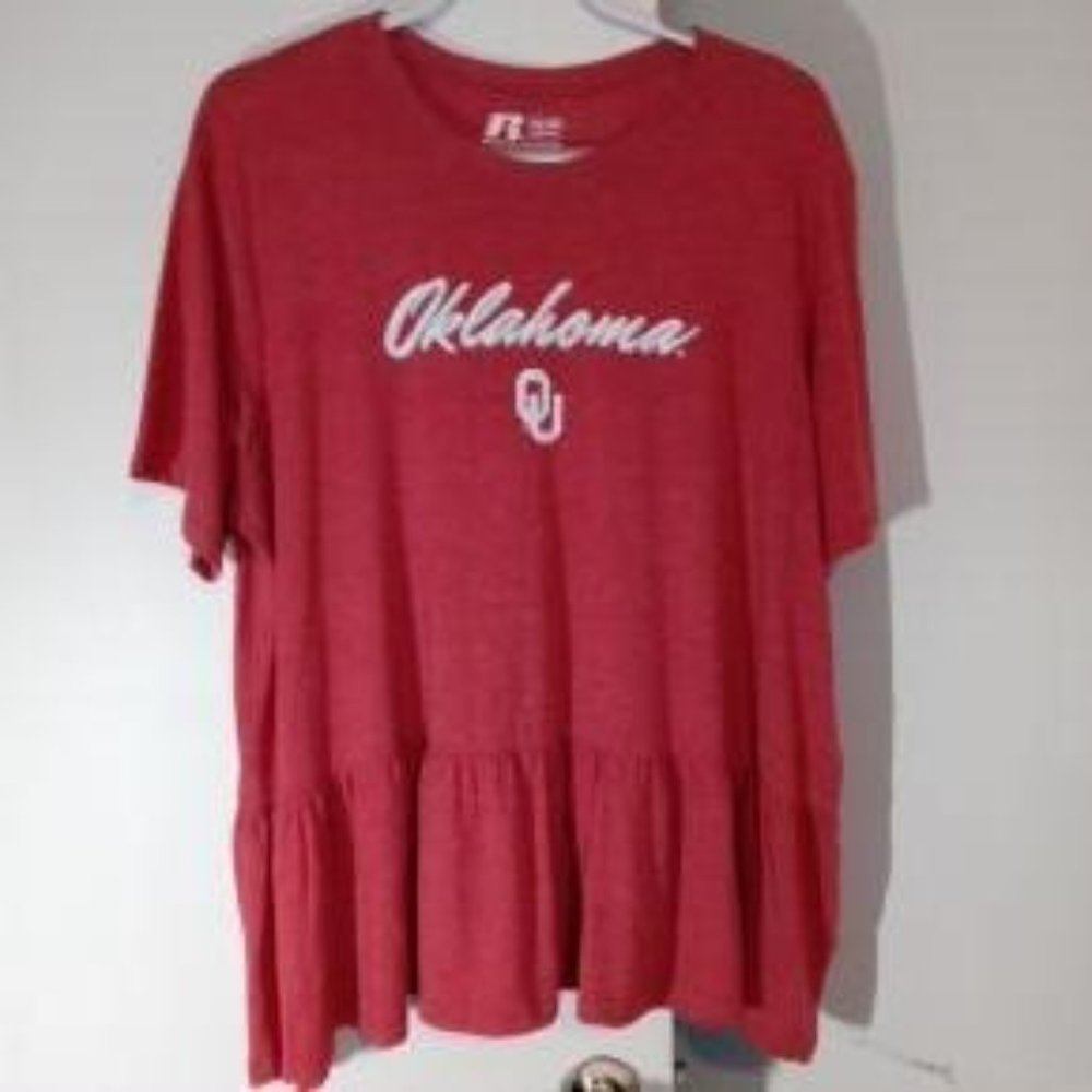 Tops – Short Sleeve – Tshirt Russell Brand 3XL Red